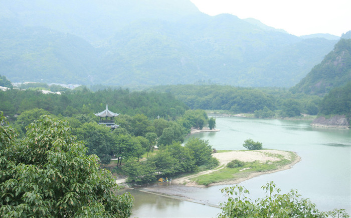 雨后楠溪江景色 雨后楠溪江景色