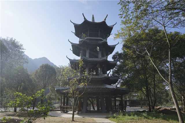 楠溪江游记-永嘉书院水心塔 楠溪江游记-永嘉书院水心塔