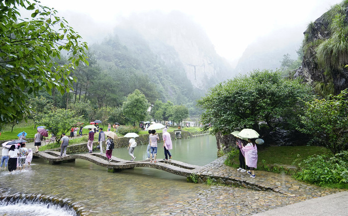 雨后楠溪江景色 雨后楠溪江景色